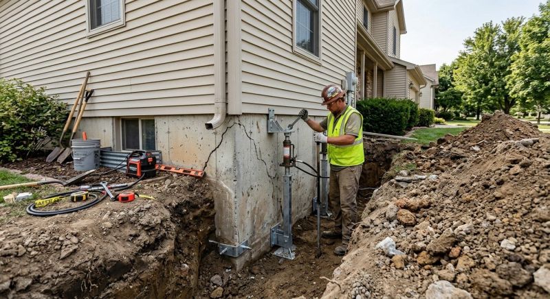 Basement Foundation Repair in Garner, NC