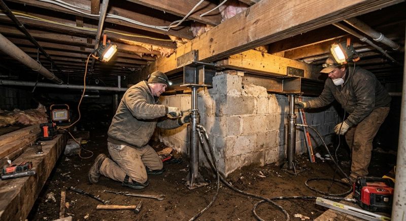 Basement Foundation Repair in Kenly, NC