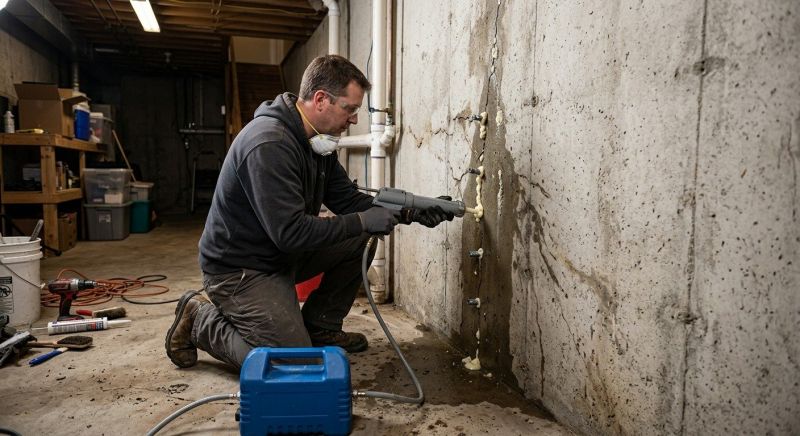 Basement Foundation Repair in Zebulon, NC