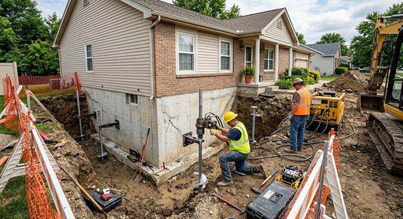 Building Foundation Repair in Dunn, NC