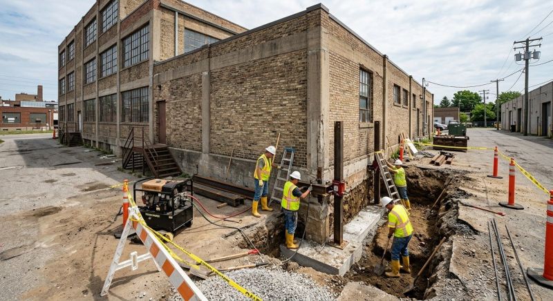 Building Foundation Repair in Wake County, NC