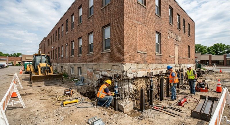 Commercial Foundation Repair in Clayton, NC