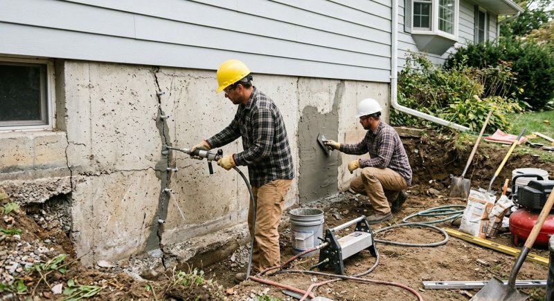 Concrete Foundation Repair in Garner, NC