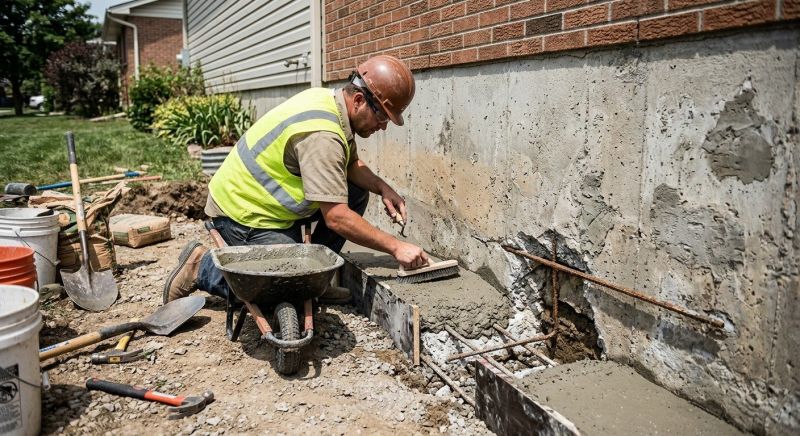 Concrete Foundation Repair in Knightdale, NC