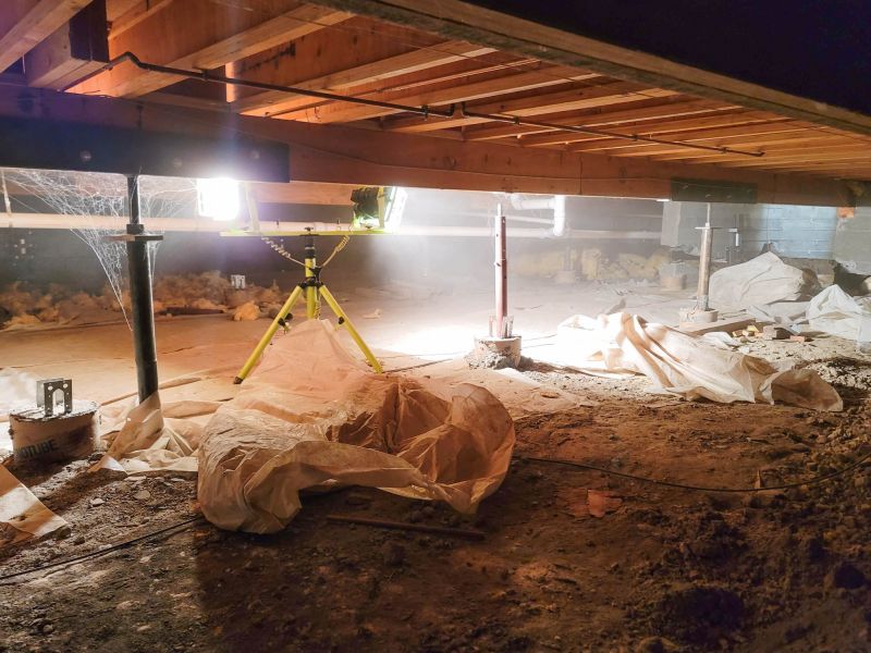Crawlspace Foundation Repair in Johnston County, NC