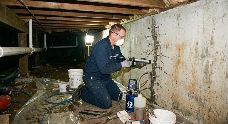Crawlspace Foundation Repair in Wendell, NC
