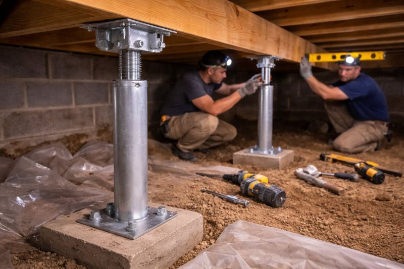 Crawlspace Structural Repair in Clayton, NC