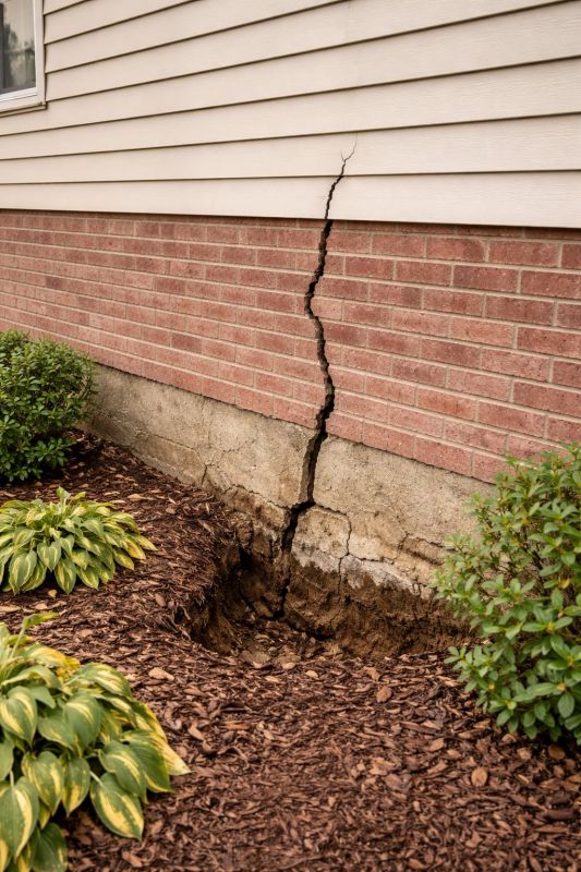 Foundation Crack Repair in Johnston County, NC
