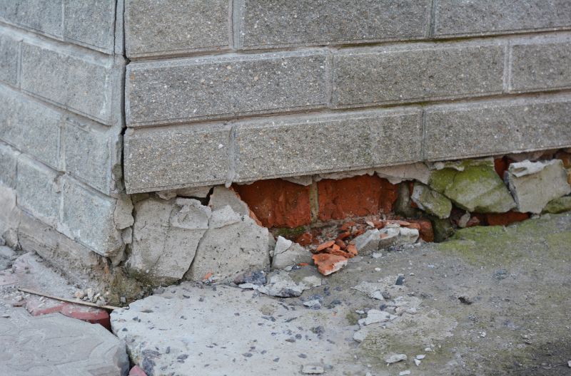 Foundation Damage Repair in Clayton, NC