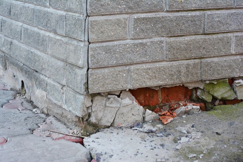 Foundation Damage Repair in Wake County, NC
