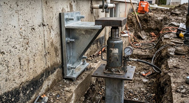 Foundation Jacking in Apex, NC