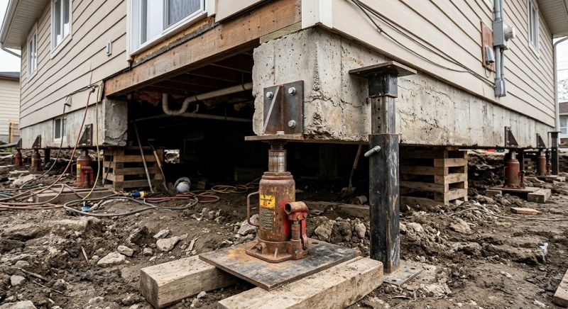 Foundation Jacking in Kenly, NC