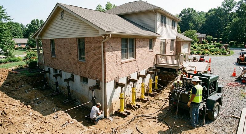 Foundation Jacking in Clayton, NC