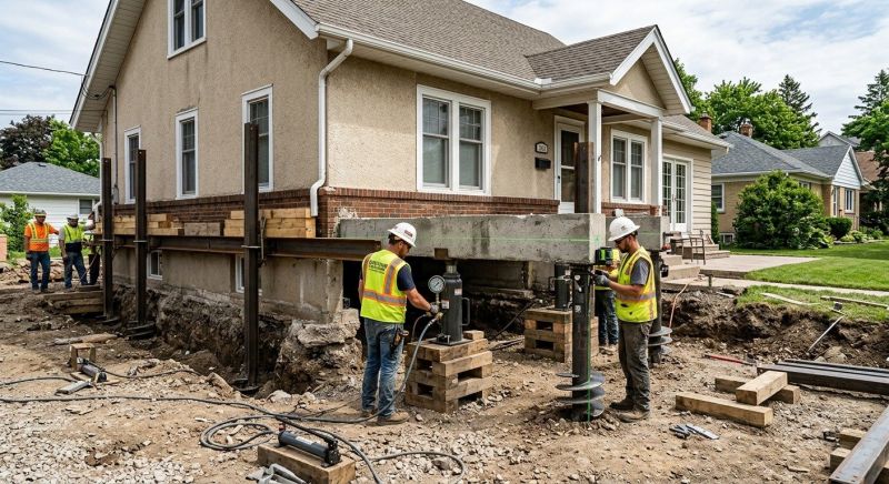 Foundation Releveling in Clayton, NC