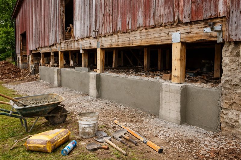 Foundation Renovation in Clayton, NC