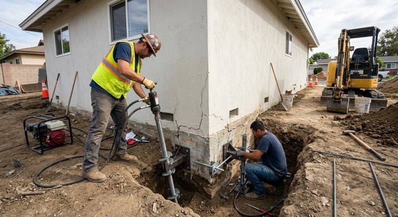 Foundation Stabilizing in Angier, NC