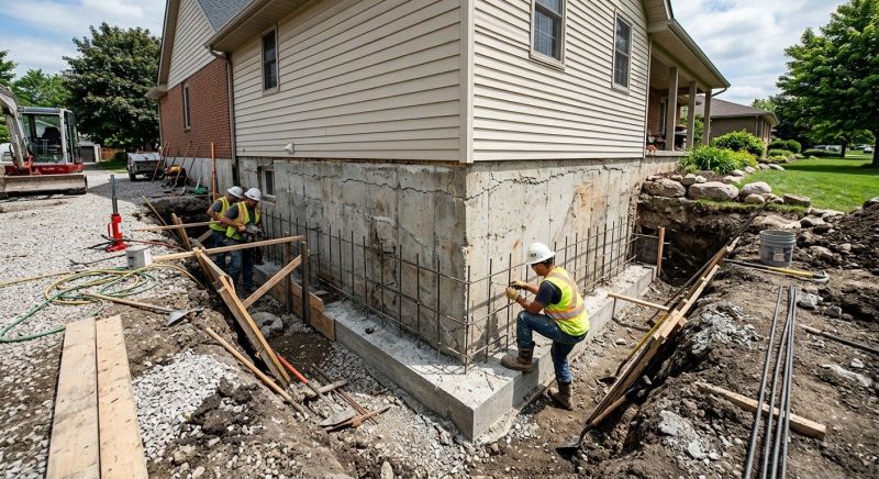 Foundation Strengthening in Clayton, NC