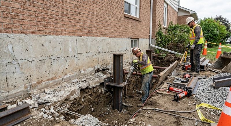 Foundation Structural Repair in Harnett County, NC