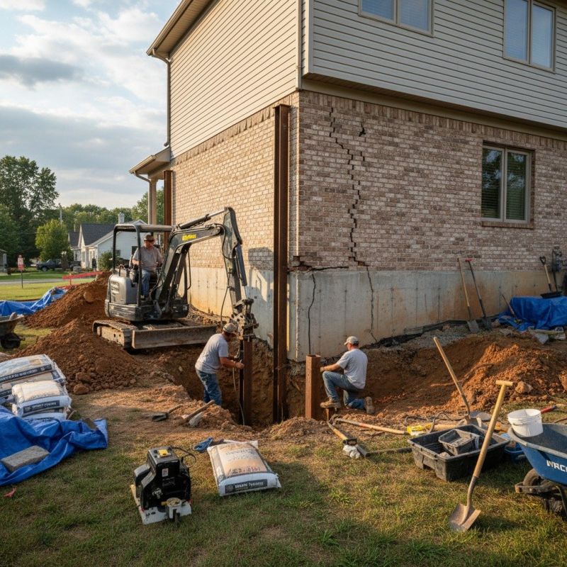 Foundation Structural Repair in Wendell, NC