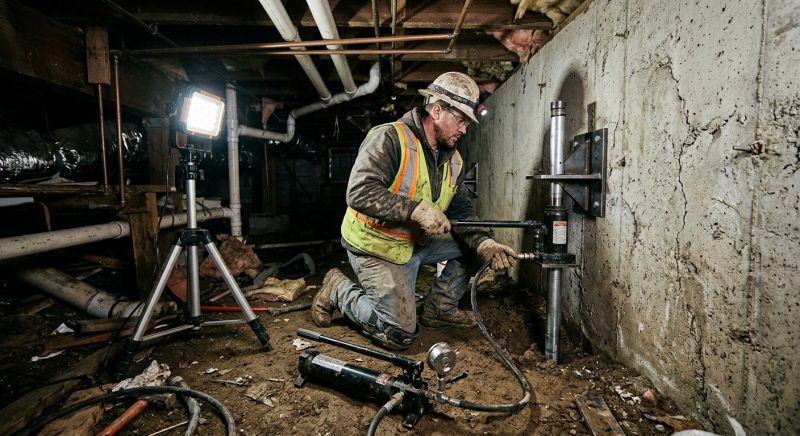 Home Foundation Leveling in Holly Springs, NC