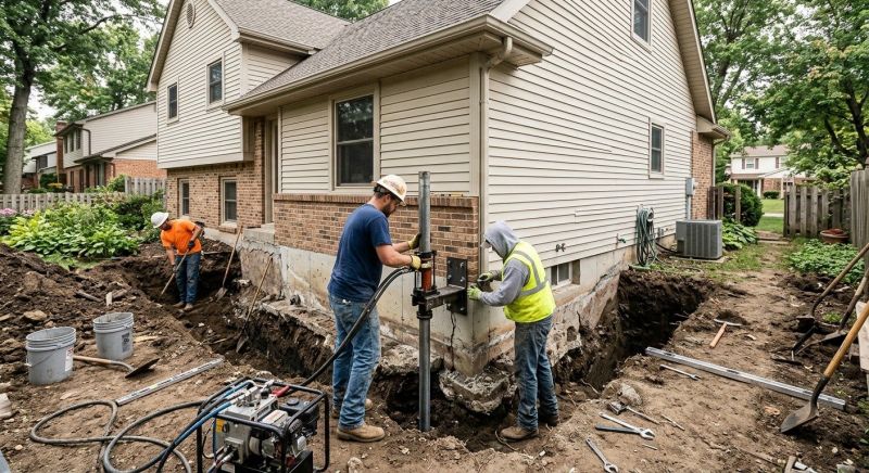 Home Foundation Repair in Clayton, NC