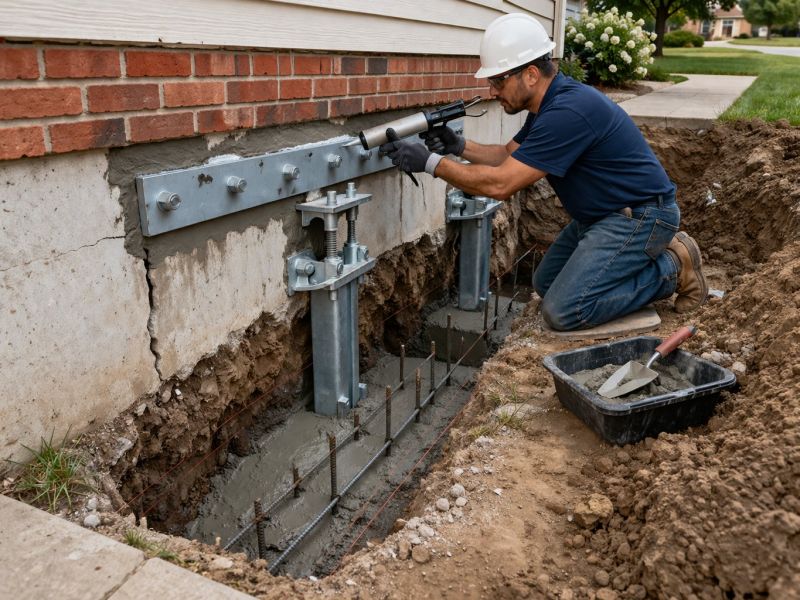 Home Foundation Repair in Selma, NC