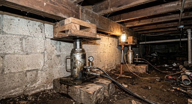 House Leveling in Apex, NC