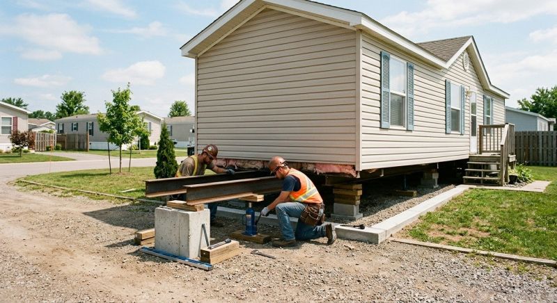 House Leveling in Harnett County, NC