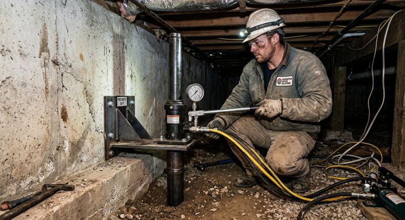 Settling Foundation Service in Kenly, NC