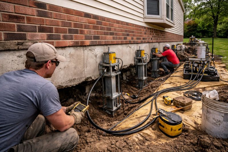 Settling Foundation Service in Zebulon, NC
