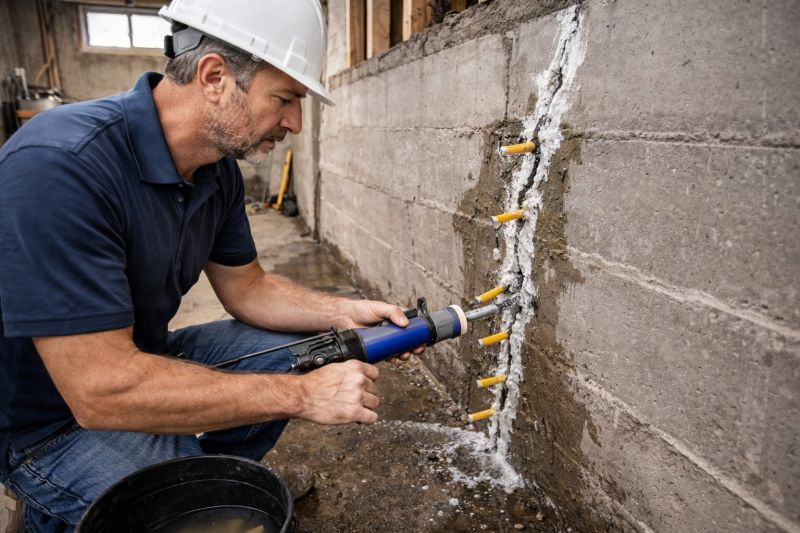 Structural Crack Repair in Clayton, NC