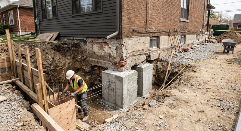 Structural Underpinning in Clayton, NC
