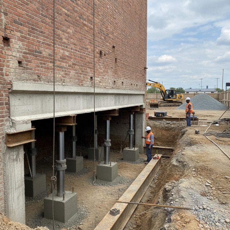 Structural Underpinning in Clayton, NC